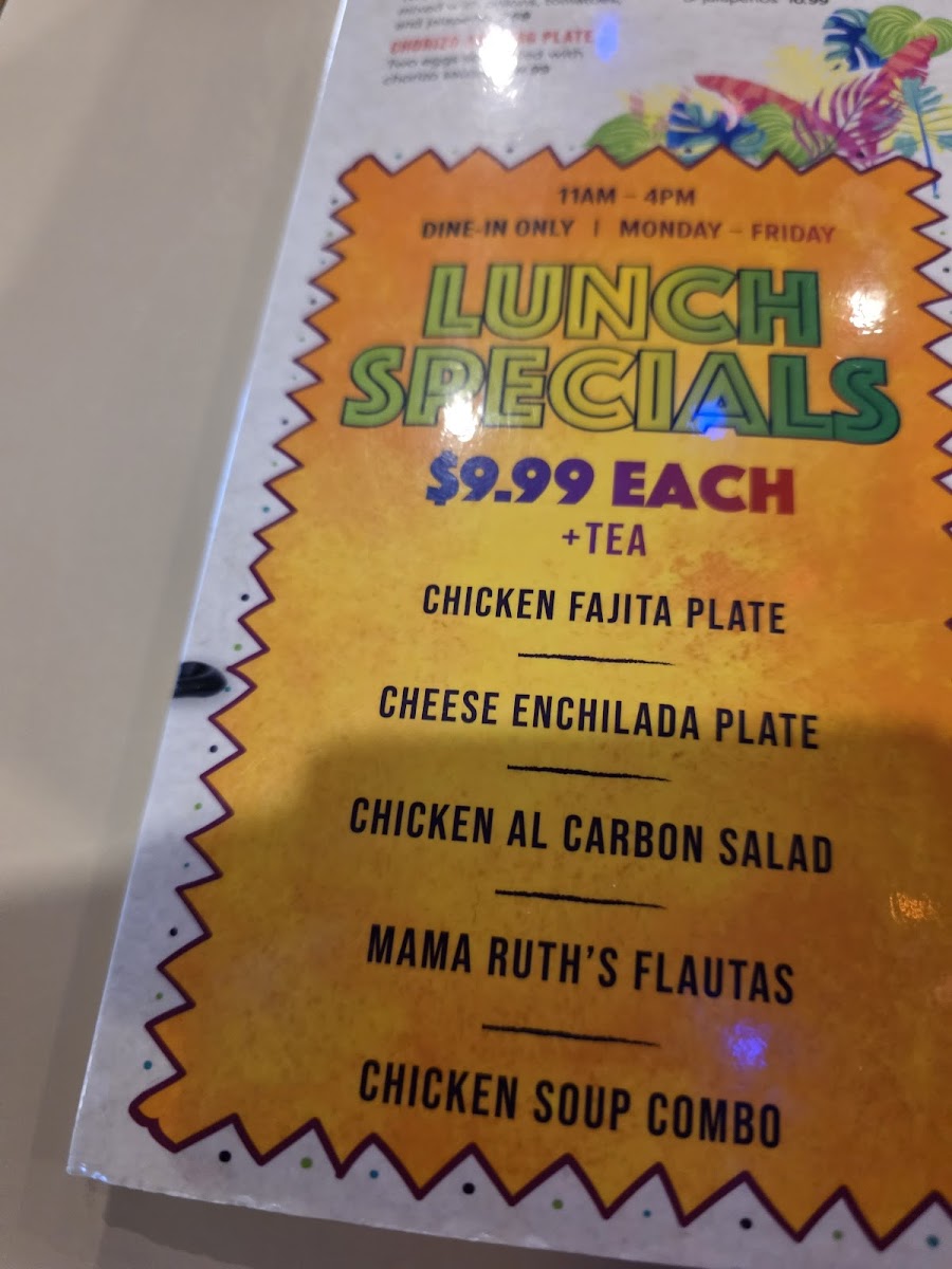 Las Palapas Menu - Image 3