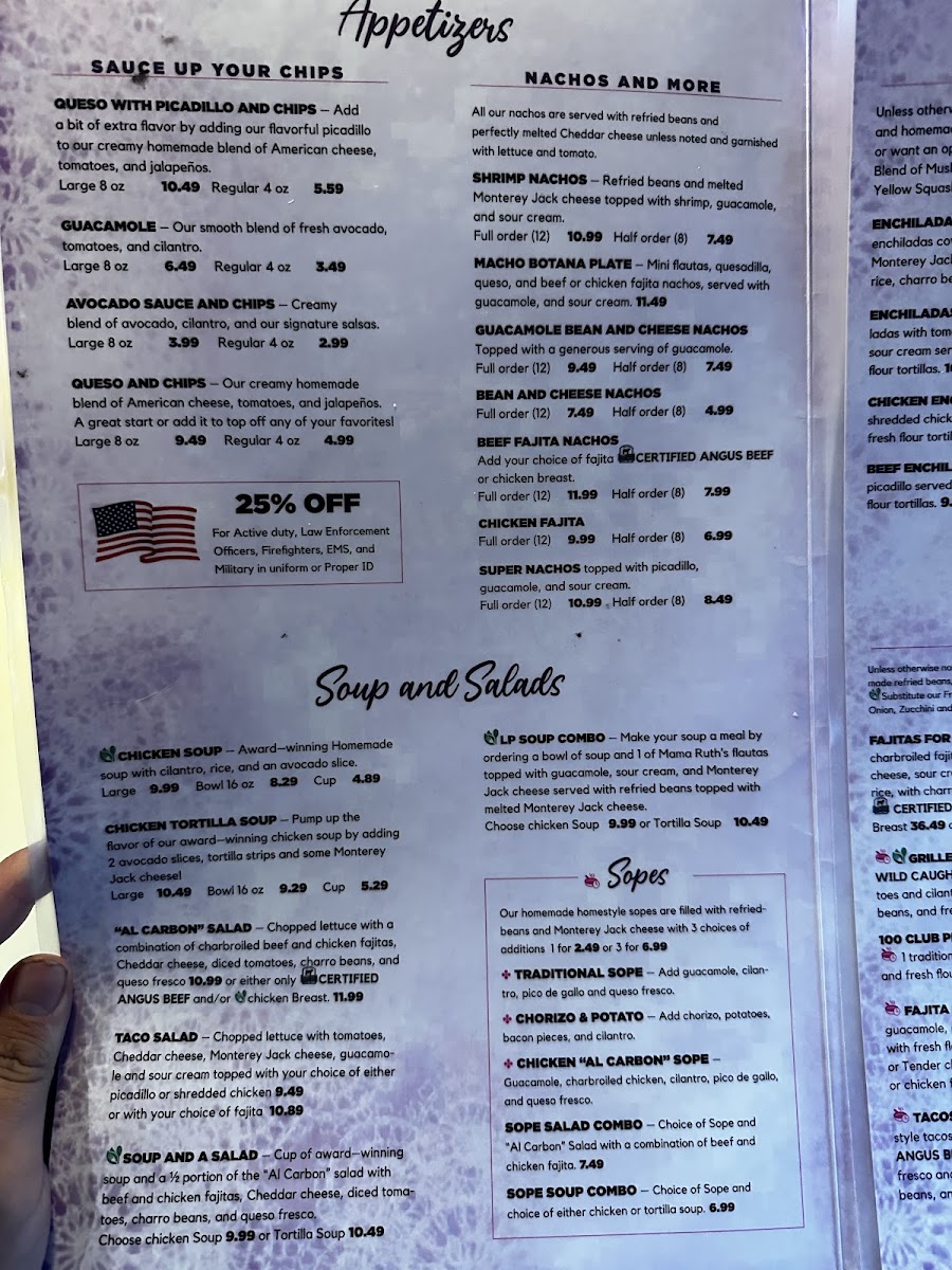 Las Palapas Menu - Image 5