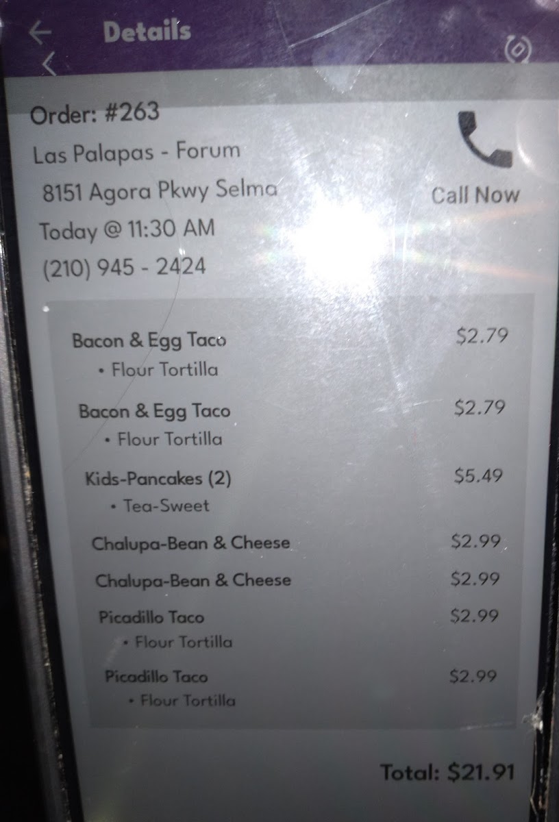 Las Palapas Menu - Image 6